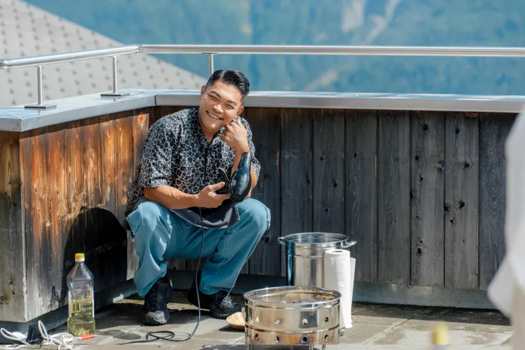 李玖哲當大來賓。好看娛樂提供