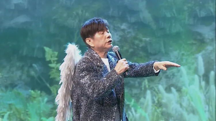 黃西田沒包袱。中視提供