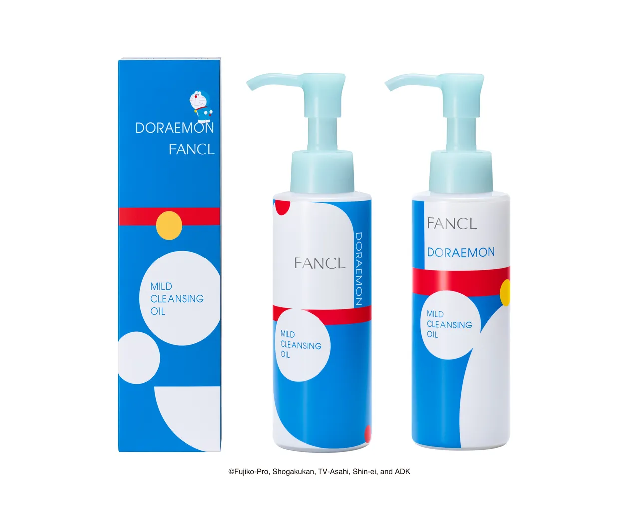 FANCL推出MCO速净卸粧油哆啦A梦限定版,采随机出货,120ml/830元。品牌提供