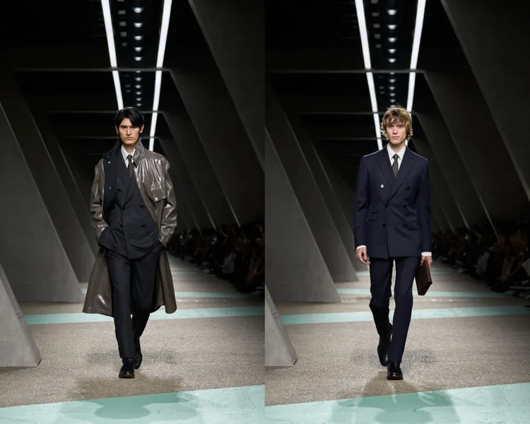 愛馬仕2025秋冬男裝秀。品牌提供
