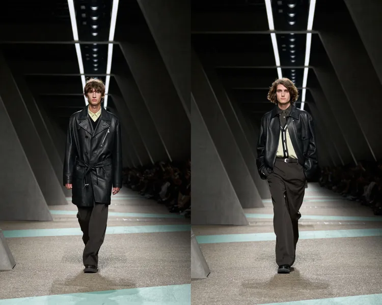 愛馬仕2025秋冬男裝秀。品牌提供