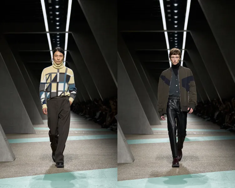 愛馬仕2025秋冬男裝秀。品牌提供