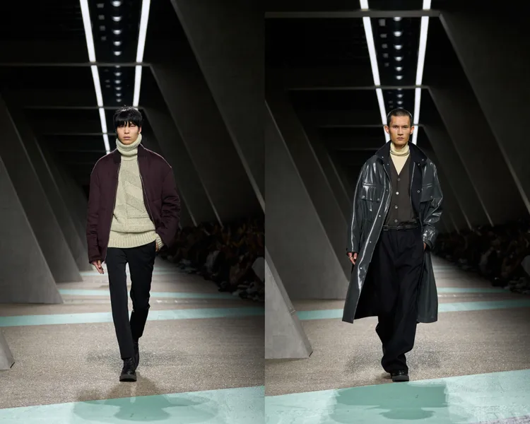 愛馬仕2025秋冬男裝秀。品牌提供