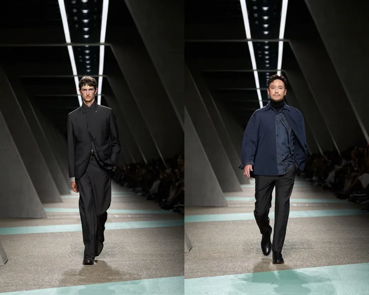 愛馬仕2025秋冬男裝秀。品牌提供