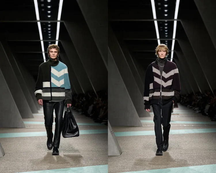 愛馬仕2025秋冬男裝秀。品牌提供