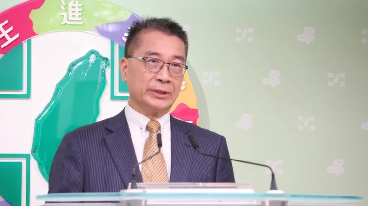 徐國勇批蔣家威權統治，重提二二八與白色恐怖。葉家瑋攝