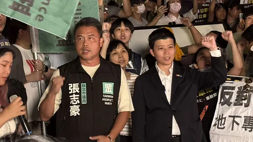 公馆圆环拆除爆冲突!王鸿薇轰:苗博雅率众抗议竟「落跑」