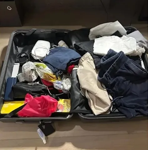 林千又和老公的精品、服饰全被偷。翻摄林千又IG