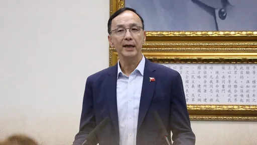 朱立倫批中共扭曲歷史 「抗戰毫無疑問是中華民國政府領導的」