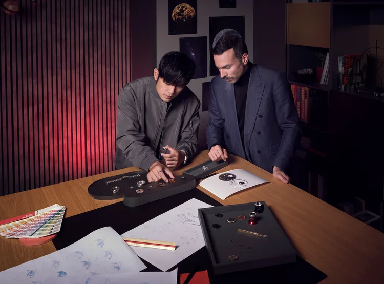 周杰倫親自參與設計TUDOR 1926 Luna香檳金款。品牌提供