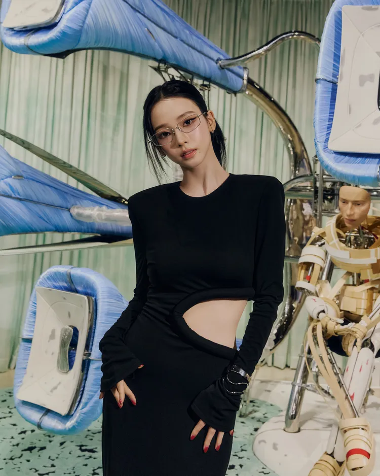 aespa成員Karina也現身GENTLE MONSTER開幕活動。品牌提供