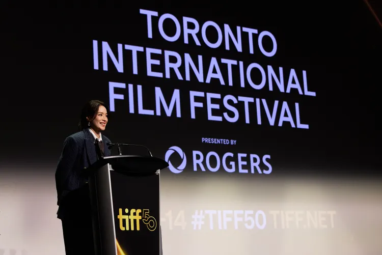 舒淇亮相第50屆多倫多國際影展。品牌提供