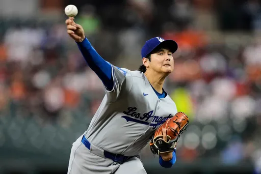大谷翔平临危受命先发 只投3.2局就退场无失分无关胜败