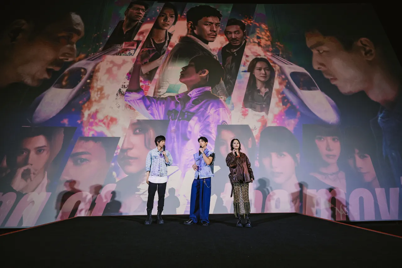 五月天阿信、林柏宏、法兰同台演出。相映音乐提供