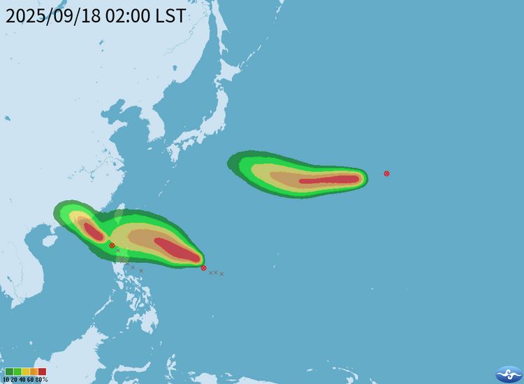 準雙颱接力！它「恐增強中颱」強風豪雨　路徑很靠近台灣