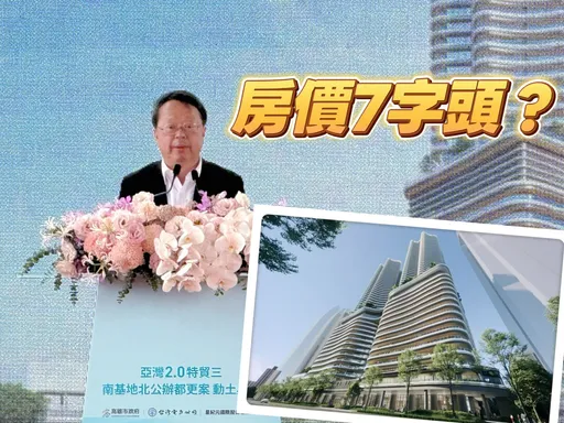 特貿三總投資774億 國揚翻轉南高雄蓋48樓地標宅