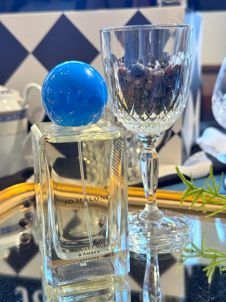 Jo Malone秋冬限定派對系列午夜麝香與琥珀香水，100ml／6100元。張家玲攝