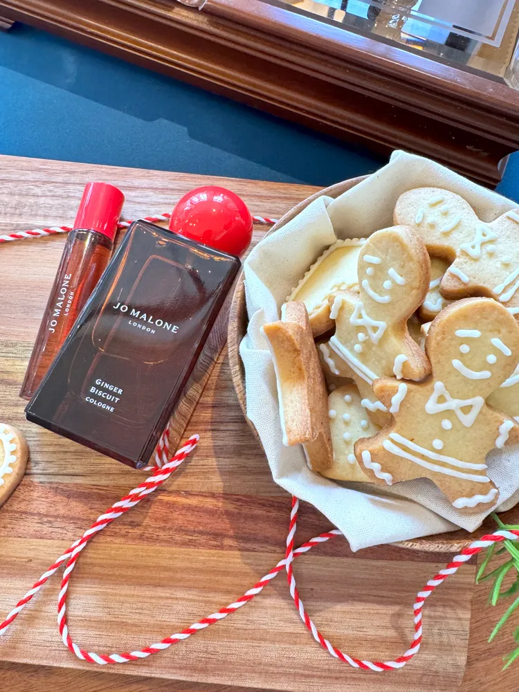 Jo Malone秋冬限定派對系列薑餅限量版香水，10ml／1050元、100ml／6100元。張家玲攝