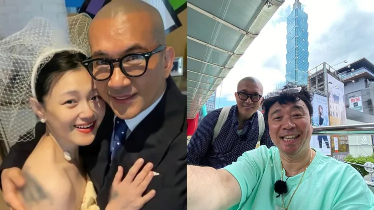 「酷龍」姜元來（右圖右）不捨好友具俊曄，希望他早日走出失去大S的傷痛。資料畫面、翻攝姜元來IG