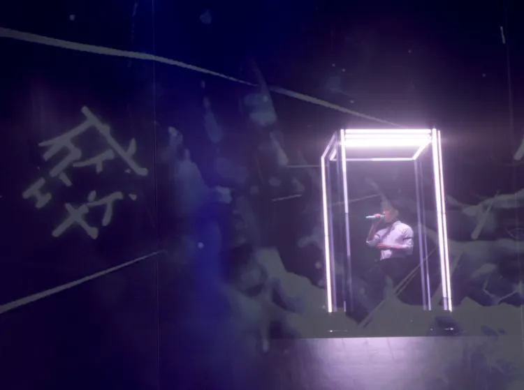 盧廣仲帶來令人回味無窮的演出。娛樂中心攝