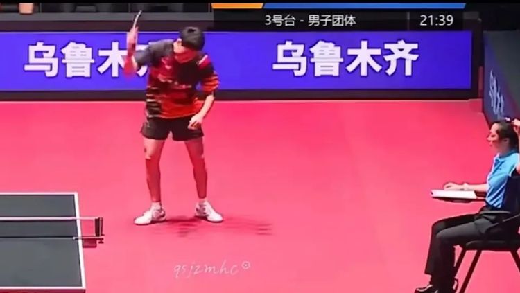 中國桌球手超沒品！敗給林昀儒竟「怒摔球拍」　下場GG了