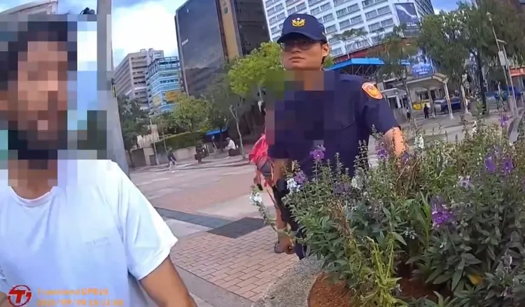 謝男被通緝流落台北車站變街友。警方提供