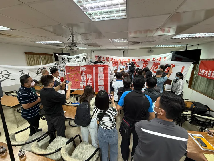 今日說明會畫面。葉家銘攝