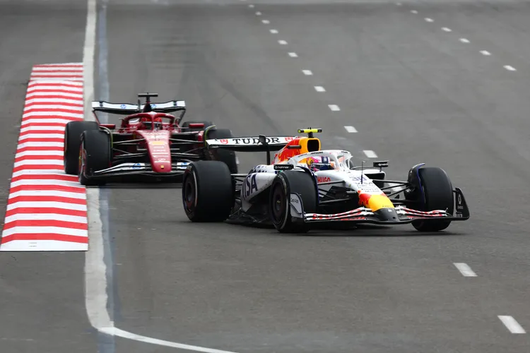 Visa Cash App Racing Bulls的Liam Lawson以第五名衝線，刷新個人最佳戰績。Red Bull提供