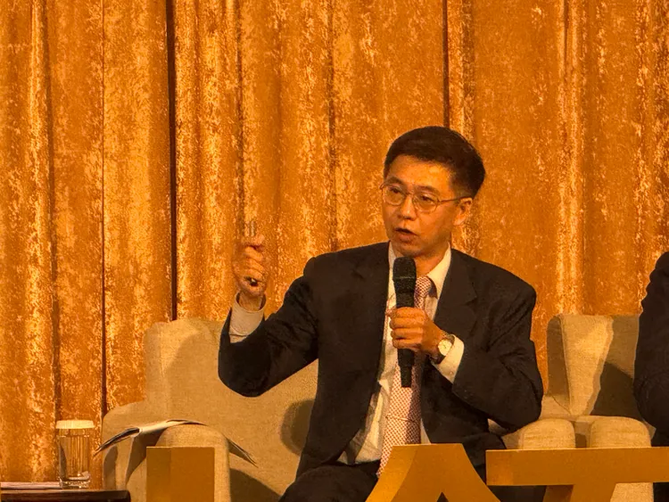 投資人保護中心總經理林俊宏。呂承哲攝