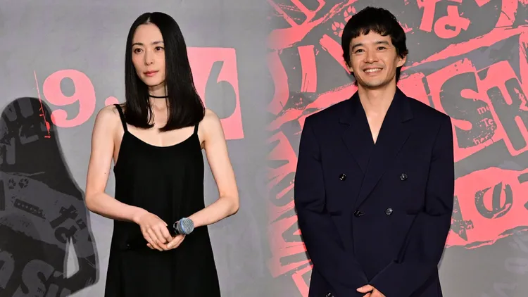 電視版主角池松壯亮（右）續攤《奧莉佛是狗，（天哪！！）這傢伙MOVIE》，還請到8年沒演電影的深津繪里軋一角，翻攝oliver_movie X