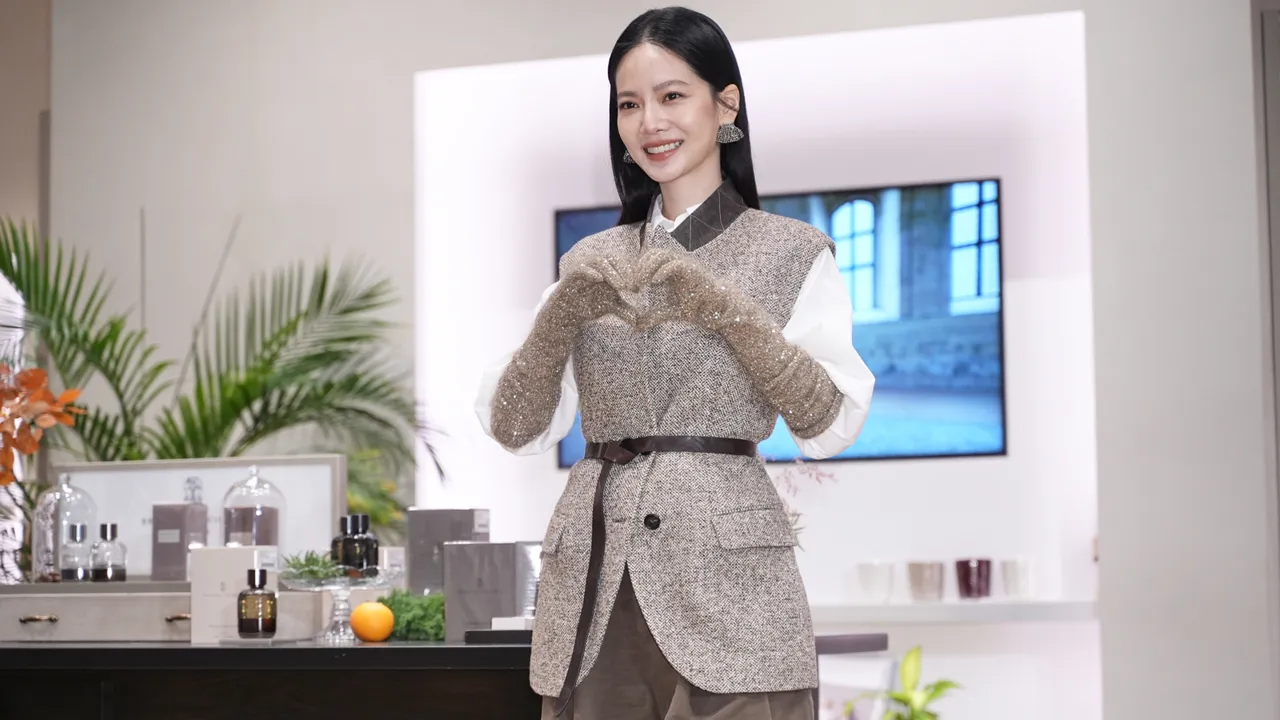 曾之喬出席Brunello Cucinelli秋冬預覽活動。彭欣偉攝