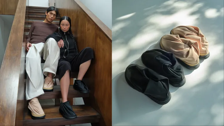 MERRELL HHut Moc 2 × côte&ciel 1TRL聯名雲朵鞋，各3580元。品牌提供