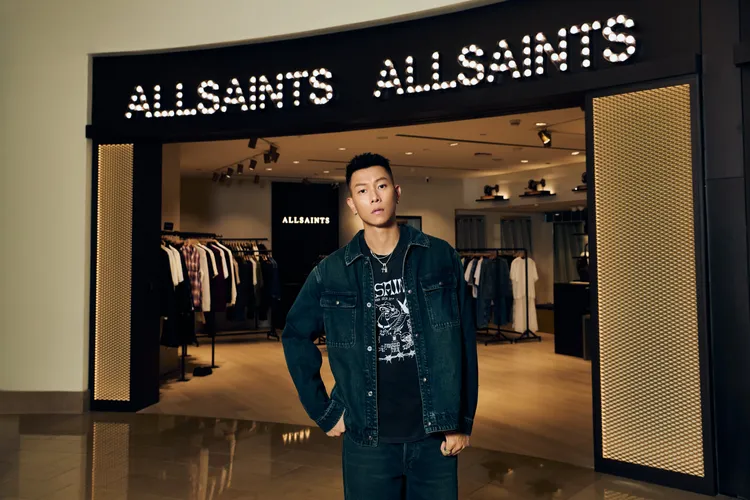 瘦子出席ALLSAINTS新店開幕活動。品牌提供