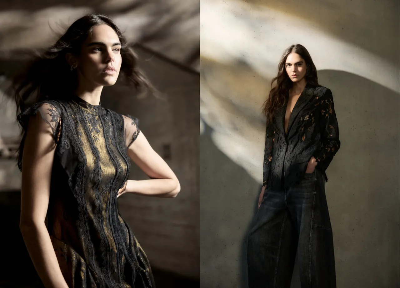 ALLSAINTS 2025秋冬女装系列。品牌提供