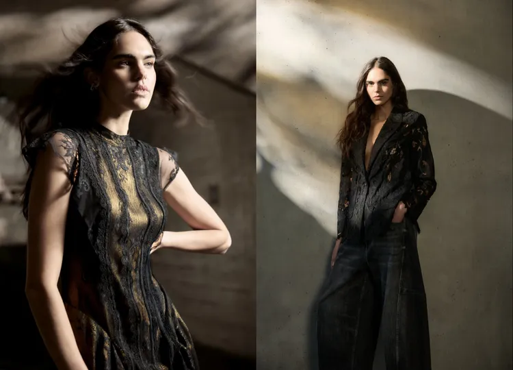 ALLSAINTS 2025秋冬女裝系列。品牌提供