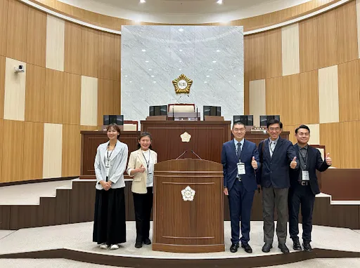 谢国梁率府会访问团前往韩国仁川延寿区签友好城市协定 「结伴」推动基隆城市治理升级