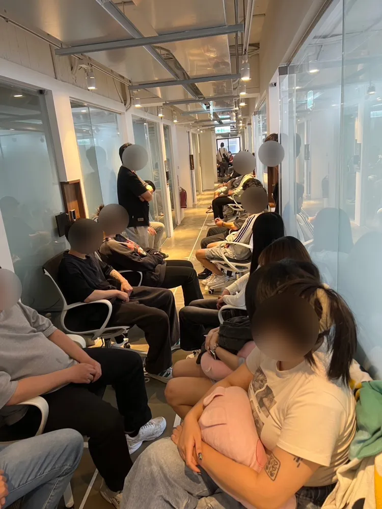 詐團成員落網。警方提供