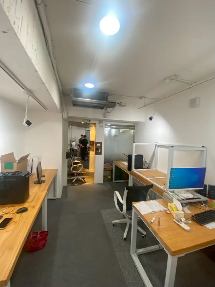 機房現場狀況。警方提供