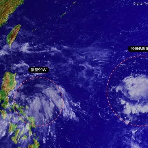 颱風季沒完!天氣粉專:海上低壓不弱 下周恐掃過台灣