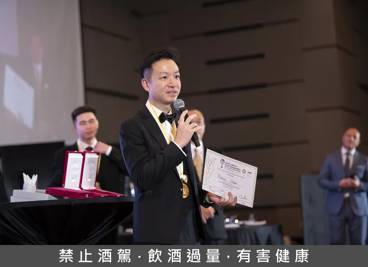 Reeze Choi 奪得冠軍致詞感人。業者提供