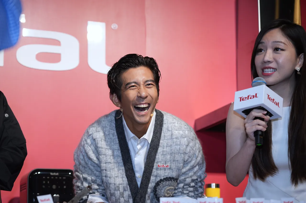 修杰楷女儿喜欢看他的节目。摄影中心摄
