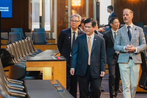 访奥地利会晤国会议员!林佳龙:台奥都关心「国家安全」