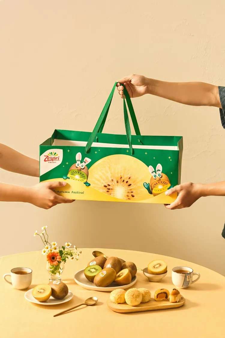 Zespri x 全聯 KIWI 兄弟限量禮袋。業者提供
