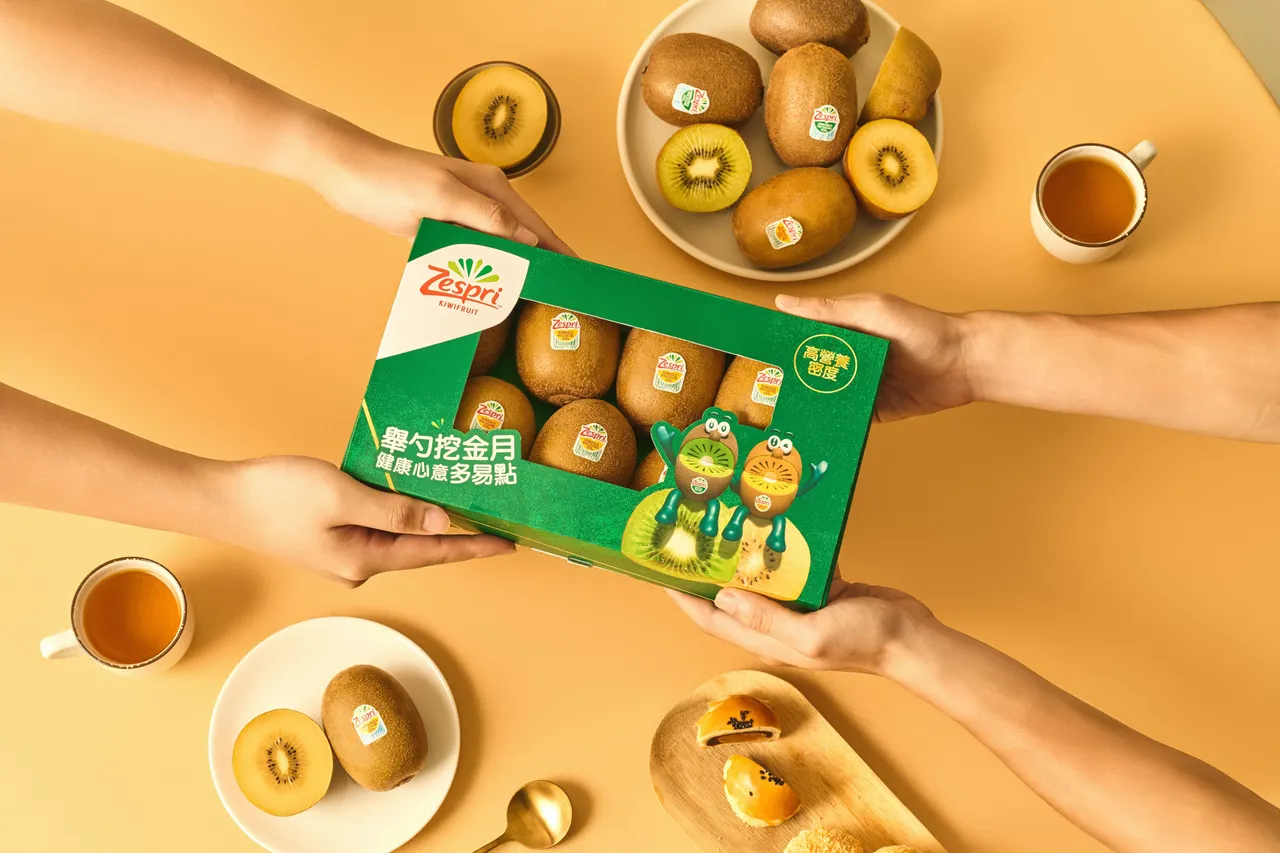 Zespri x 全联中秋金兔限量礼盒。业者提供