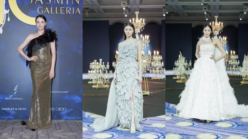 張榕容看JASMINE GALLERIA秀急瘦身 禮服成功「小一寸」