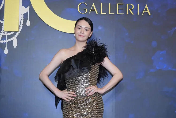 張榕容透露自己努力瘦身，成功讓禮服小了一寸。攝影中心攝