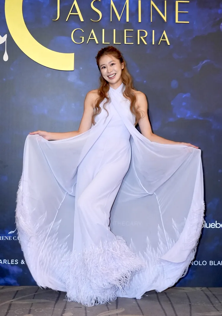 藝人張棋惠現身JASMINE GALLERIA時尚秀。攝影中心攝