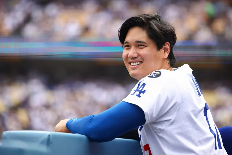 大谷翔平的官方商品在賽季前半段就賣超好，如今更是連續三年奪冠。美聯社