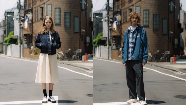 SPORT b. 2025秋冬「Sporty Denim」系列，以復古休閒廓形重新演繹經典丹寧。品牌提供