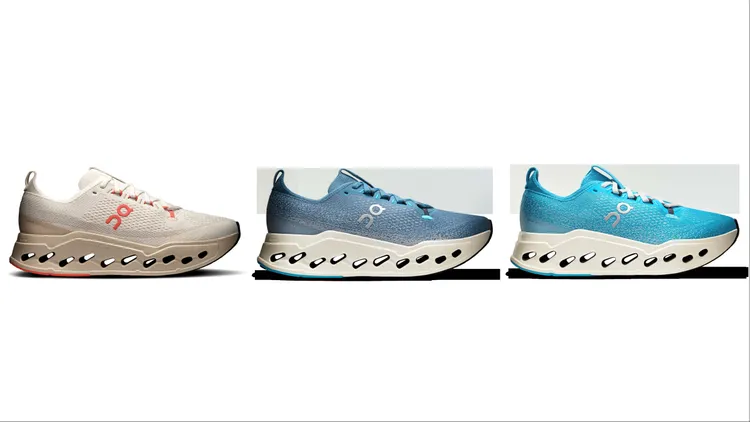 On昂跑Cloudsurfer Max緩震跑鞋，各6280元。品牌提供